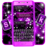 Logo of Neon Purple Bright Theme android Application 